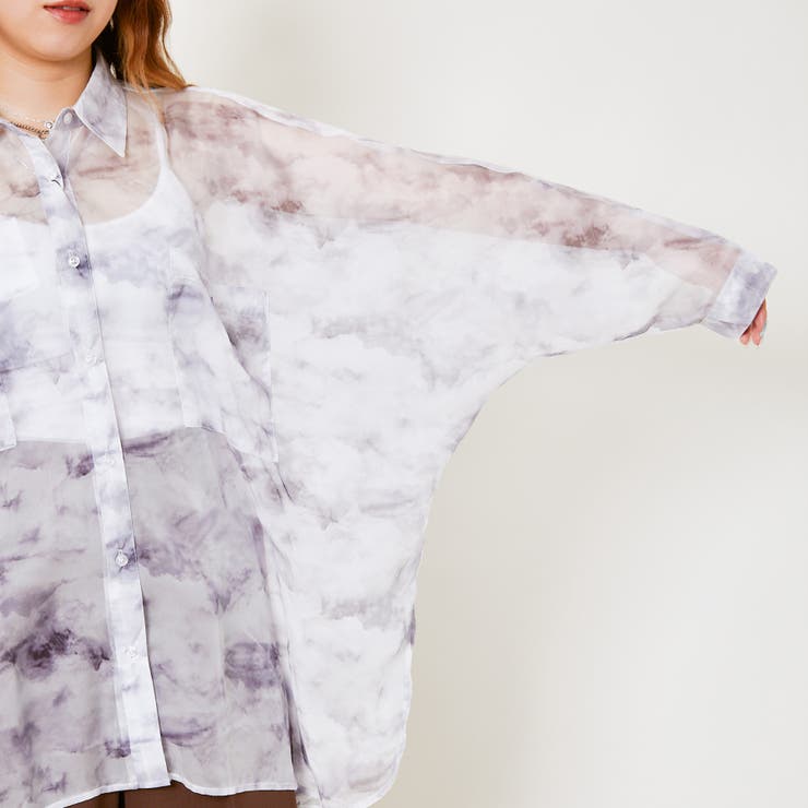 レディース オーバーサイズシャツ ロング丈 | GORGE  | 詳細画像9 