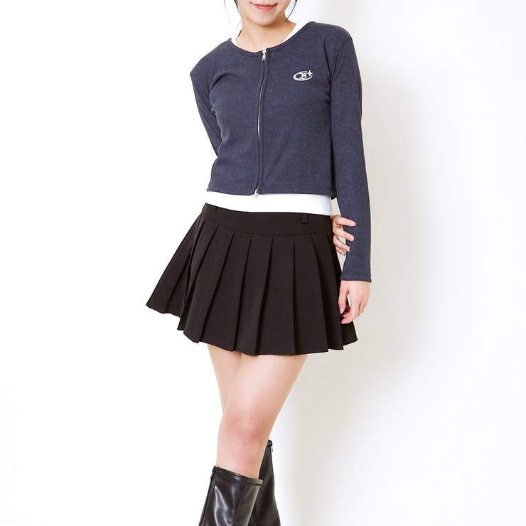 レディース 刺しゅうジップカーディガン 羽織り | GORGE  | 詳細画像5 