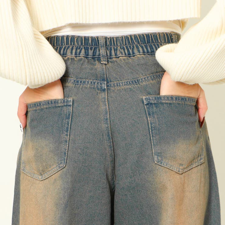 ウ゛ィンテージ加工バレルデニムパンツ | GORGE  | 詳細画像5 