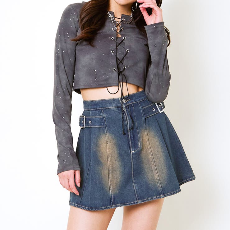 編み上げアンサンブルラメトップス | GORGE  | 詳細画像11 