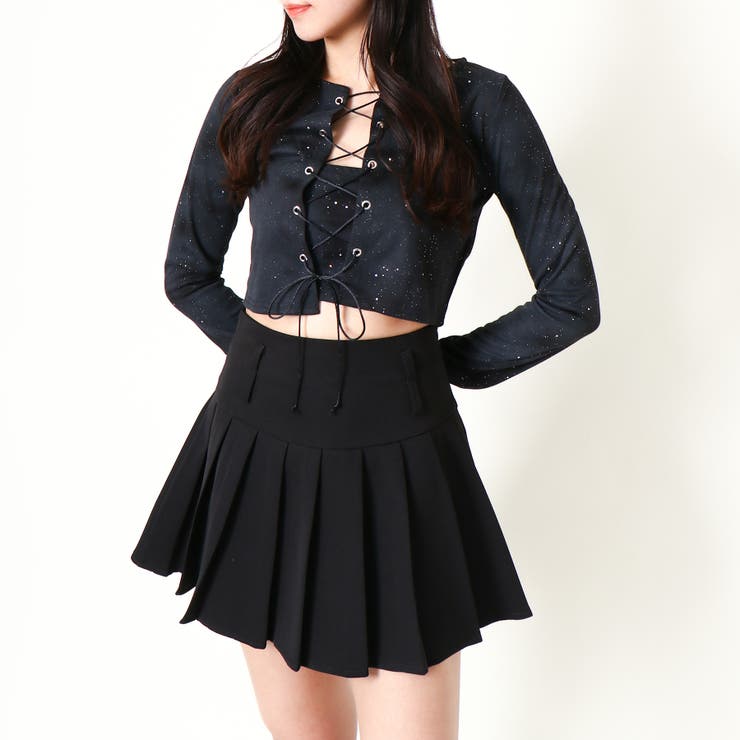 編み上げアンサンブルラメトップス | GORGE  | 詳細画像18 