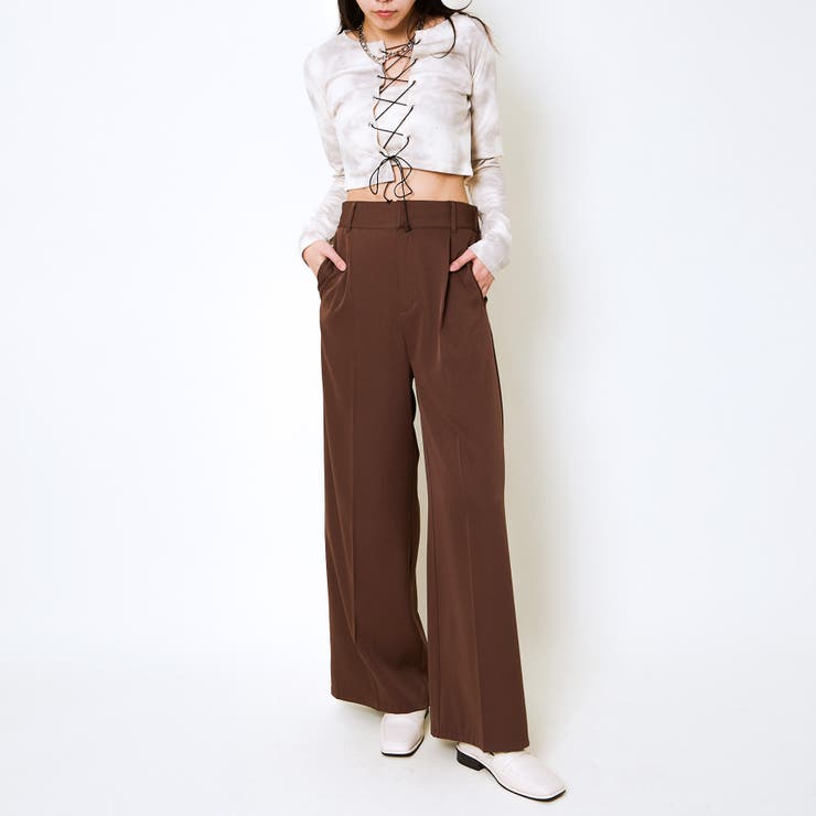 編み上げアンサンブルラメトップス | GORGE  | 詳細画像3 