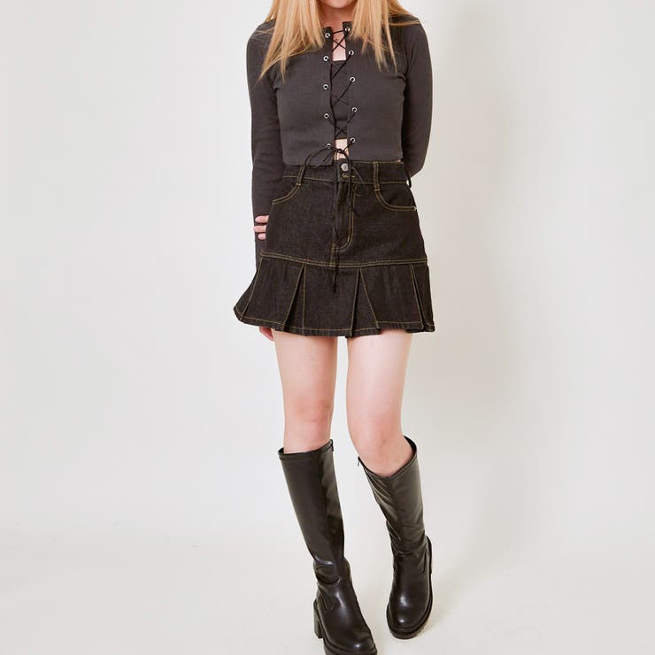 編み上げアンサンブルトップス[品番：GORW0009787]｜GORGE （ゴージ