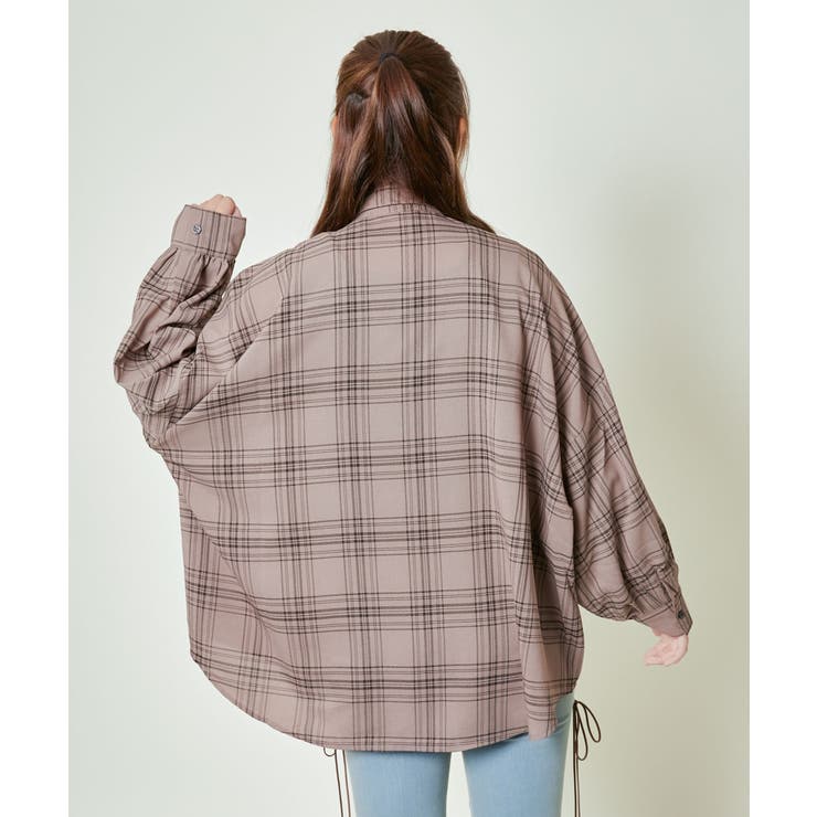 レディース チェックシャツ タンク付き | GORGE  | 詳細画像24 