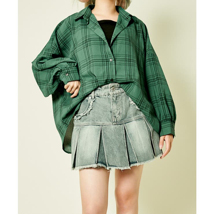 レディース チェックシャツ タンク付き | GORGE  | 詳細画像9 