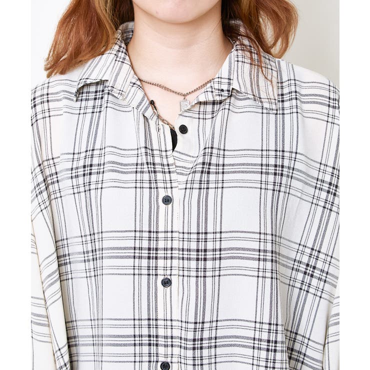 レディース チェックシャツ タンク付き | GORGE  | 詳細画像15 