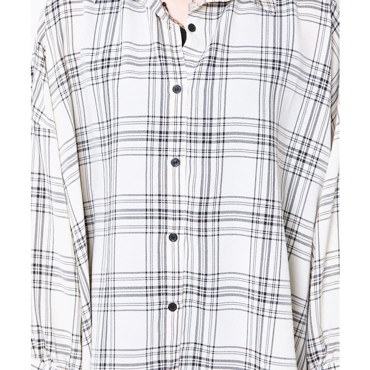 レディース チェックシャツ タンク付き | GORGE  | 詳細画像16 