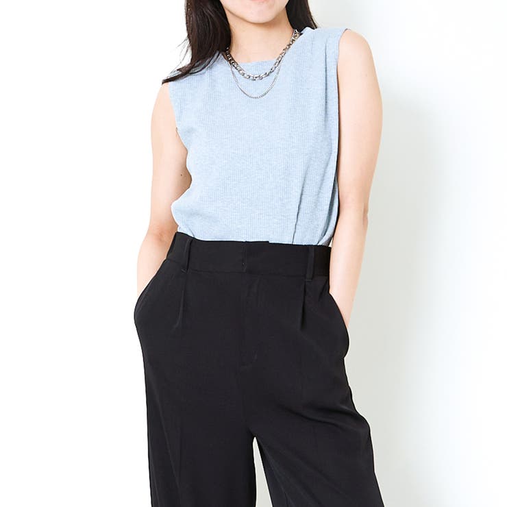 《着回し力◎》ミニマルリブタンク／インにもアウトにも使える | GORGE  | 詳細画像9 