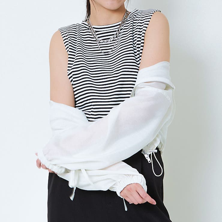 《着回し力◎》ミニマルリブタンク／インにもアウトにも使える | GORGE  | 詳細画像12 