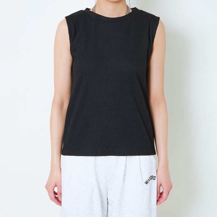 《着回し力◎》ミニマルリブタンク／インにもアウトにも使える | GORGE  | 詳細画像18 