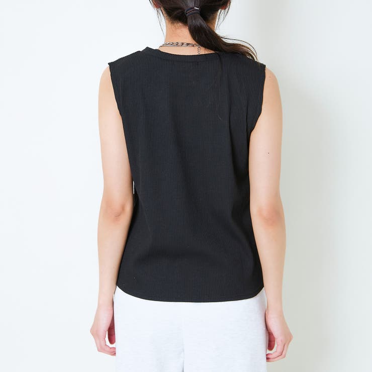 《着回し力◎》ミニマルリブタンク／インにもアウトにも使える | GORGE  | 詳細画像20 