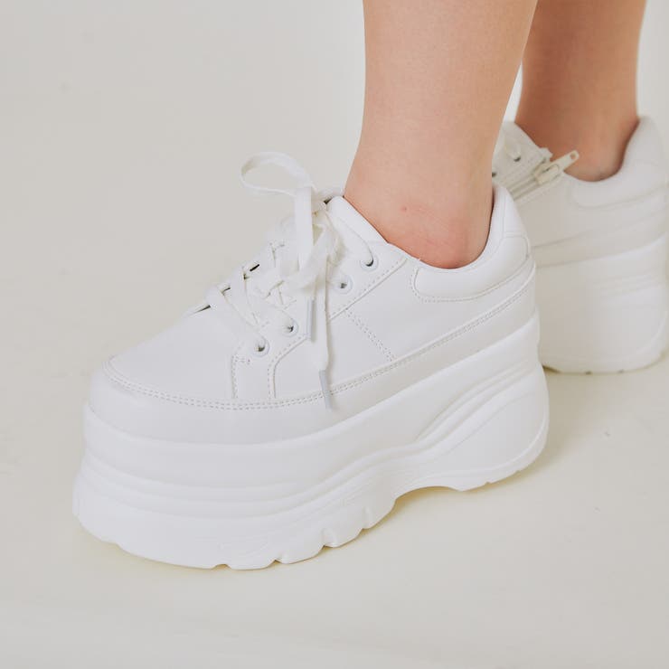 ホワイト | バルキーソールスニーカー | GORGE 