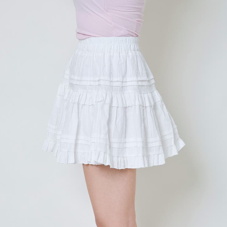 《ふんわりフリル×ドビーコットン》レディース ミニスカパン 美脚見え 春夏秋 | GORGE  | 詳細画像11 