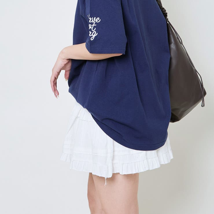 《ふんわりフリル×ドビーコットン》レディース ミニスカパン 美脚見え 春夏秋 | GORGE  | 詳細画像2 