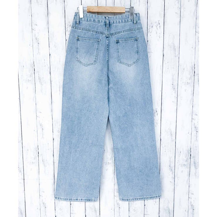 センターレースデニムパンツ[品番：GORW0010074]｜GORGE