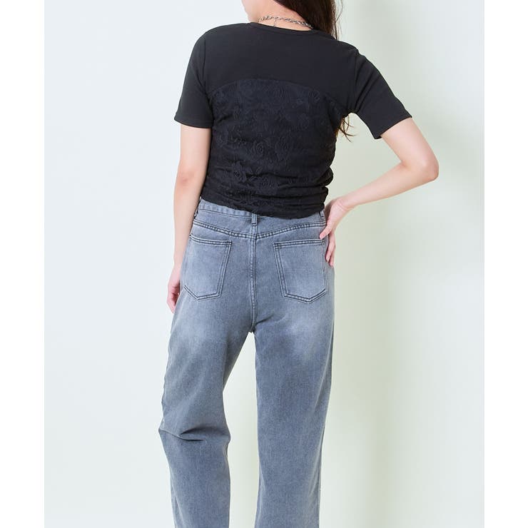 《ふわレース×ドロスト》甘めカジュアルトップス | GORGE  | 詳細画像7 