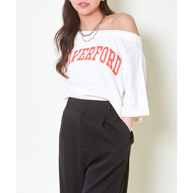 オフショルクラックｐｔＴシャツ | GORGE  | 詳細画像14 