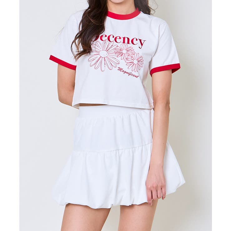 配色フラワータンタケＴシャツ | GORGE  | 詳細画像7 