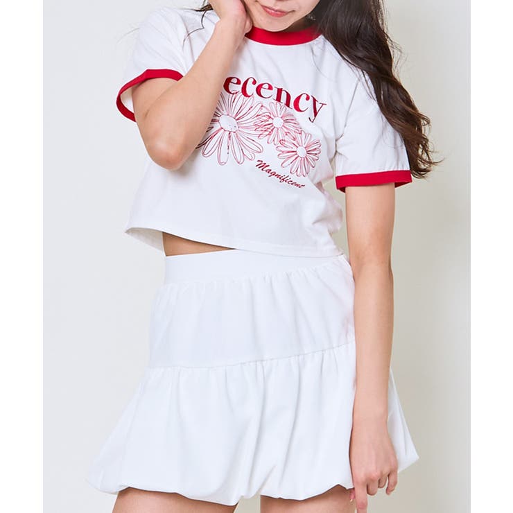 配色フラワータンタケＴシャツ | GORGE  | 詳細画像9 