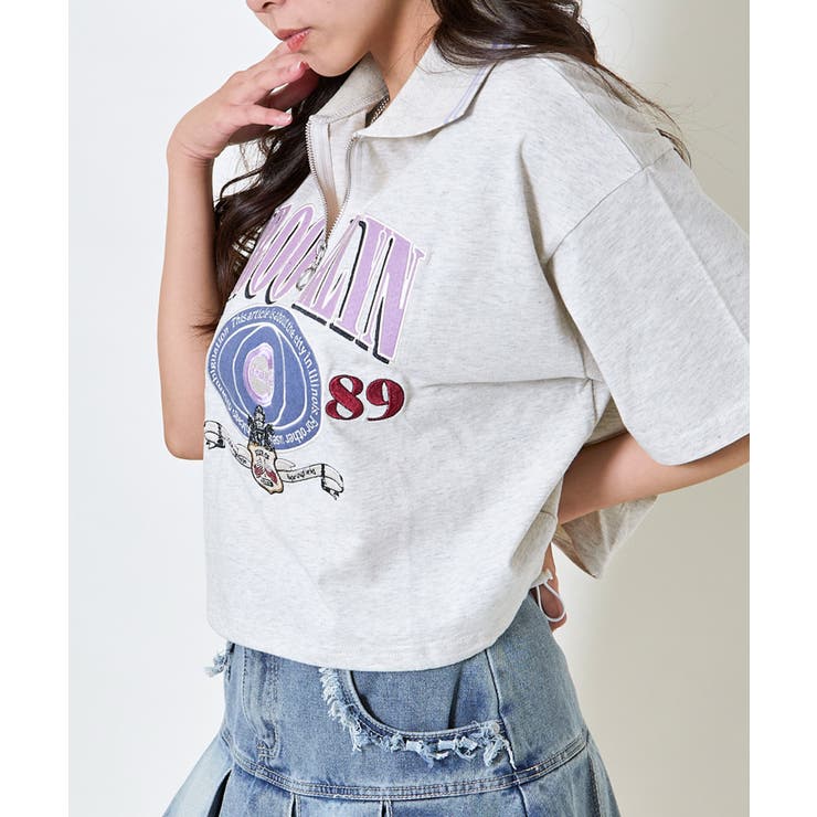 ハーフＺＩＰブルックリン半袖トップス | GORGE  | 詳細画像14 