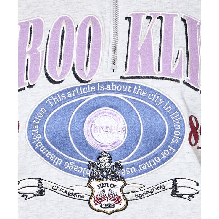 ハーフＺＩＰブルックリン半袖トップス | GORGE  | 詳細画像21 