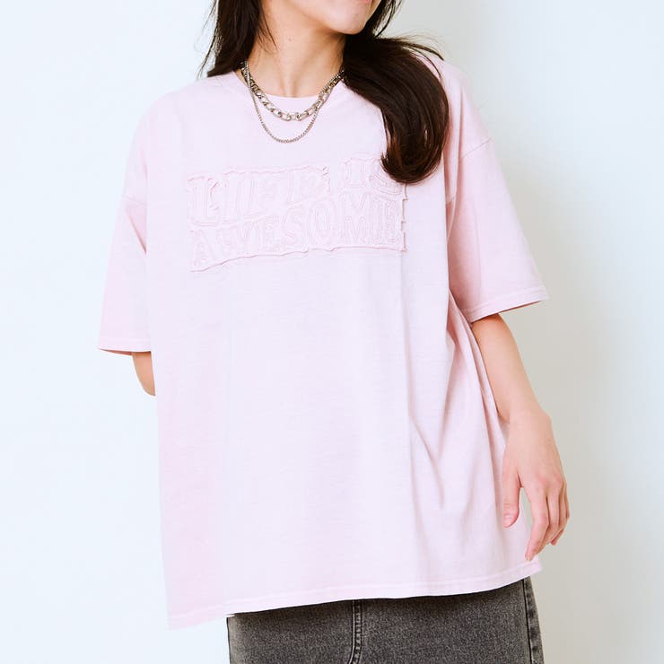 ピグメント貼り付けロゴTシャツ[品番：GORW0009832]｜GORGE （ゴージ