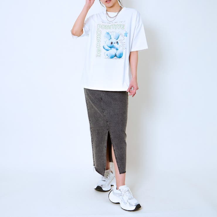 ツイル貼り付けラビットＴシャツ | GORGE  | 詳細画像8 