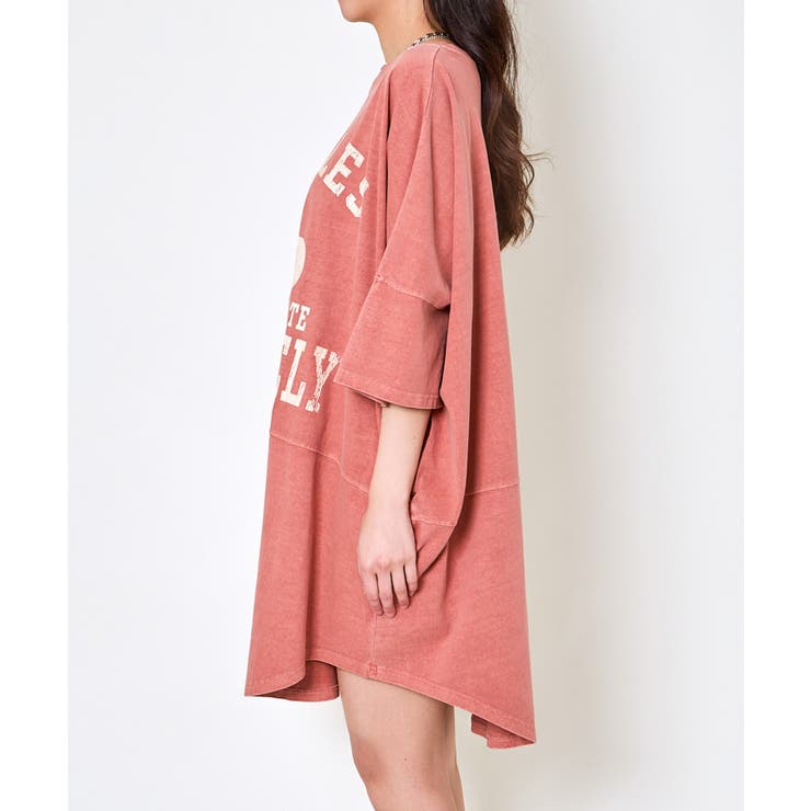 ピグメントバイオカレッジビッグＴシャツ | GORGE  | 詳細画像11 