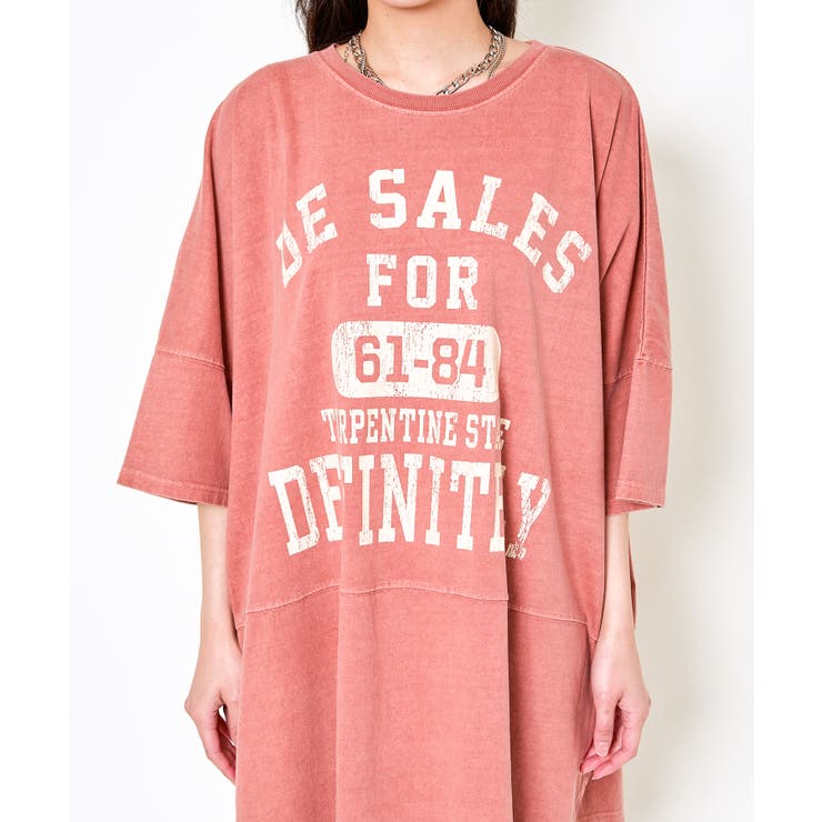 ピグメントバイオカレッジビッグＴシャツ | GORGE  | 詳細画像13 