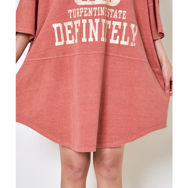 ピグメントバイオカレッジビッグＴシャツ | GORGE  | 詳細画像17 