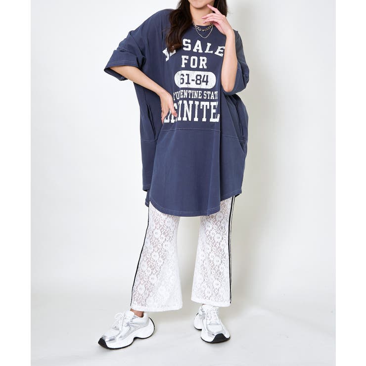 ピグメントバイオカレッジビッグＴシャツ | GORGE  | 詳細画像22 