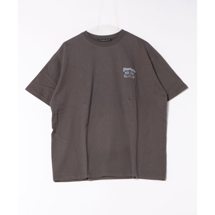 《ゆるロゴ×うさぎ刺しゅう》ルーズシルエットT／ユニセックスOK	 | GORGE  | 詳細画像18 