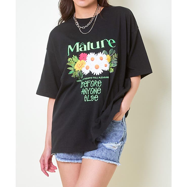 花柄刺しゅうＴシャツ | GORGE  | 詳細画像13 