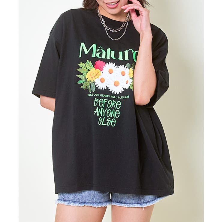 花柄刺しゅうＴシャツ | GORGE  | 詳細画像14 