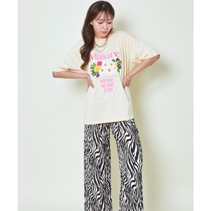 花柄刺しゅうＴシャツ | GORGE  | 詳細画像3 