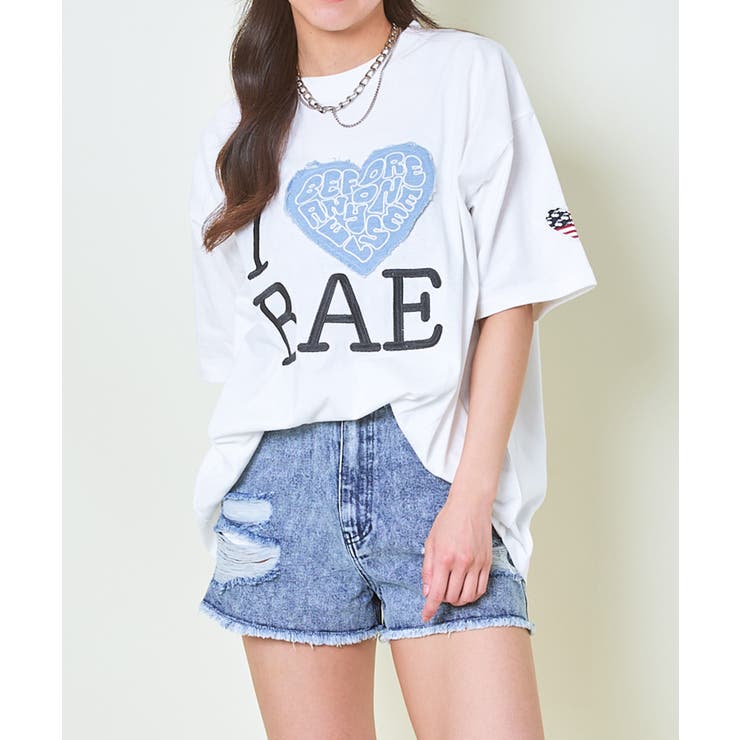 デニムハリツケＩハートＴシャツ | GORGE  | 詳細画像9 