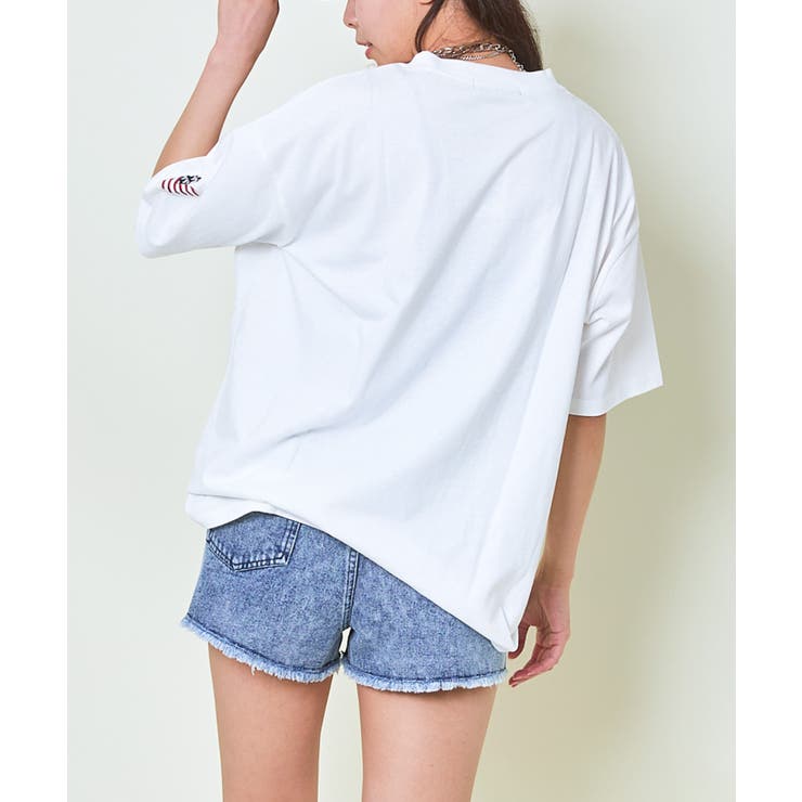 デニムハリツケＩハートＴシャツ | GORGE  | 詳細画像16 