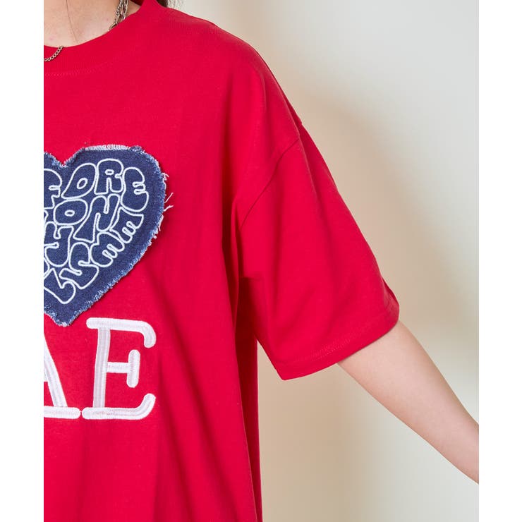 デニムハリツケＩハートＴシャツ | GORGE  | 詳細画像26 