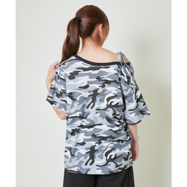 【シンプルな形が合わせやすい】HERMES オンド・コロレ Tシャツ レディース ルーズTシャツ オーバーサイズ[品番：GORW0010147