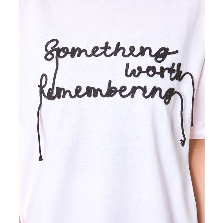 コード刺繍ロゴＴシャツ | GORGE  | 詳細画像19 