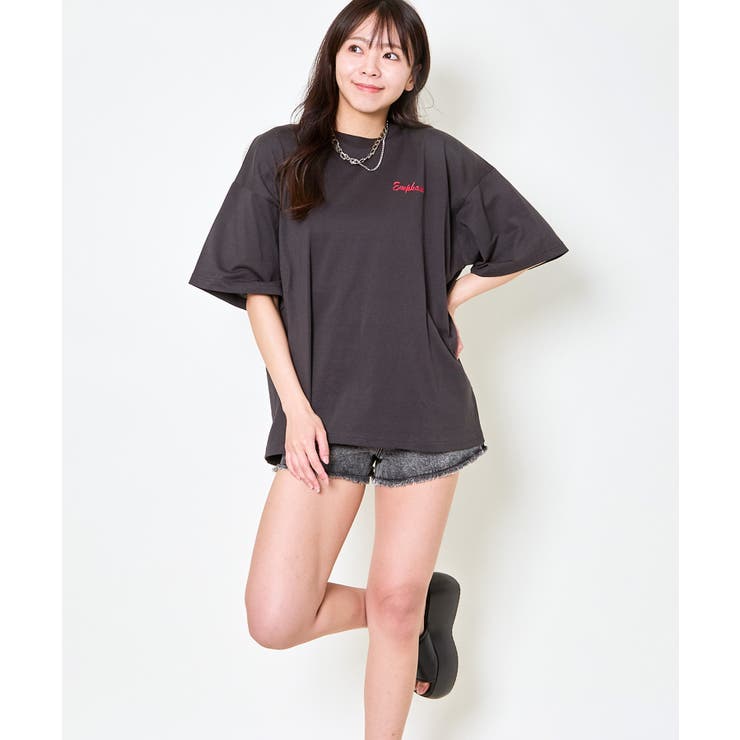 発泡ＰＴ花ラメＴシャツ | GORGE  | 詳細画像9 