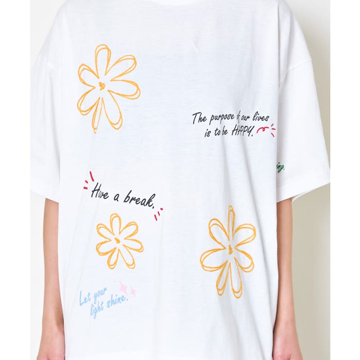 チェーン刺繍落書きＴシャツ | GORGE  | 詳細画像12 