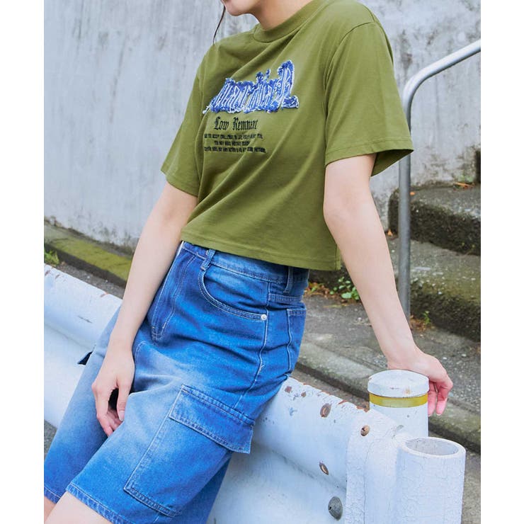 レディース 半袖Tシャツ ロゴデザイン | GORGE  | 詳細画像1 