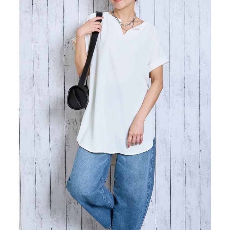 《ゆるっとスキッパー》抜け感チュニックトップス | GORGE  | 詳細画像6 