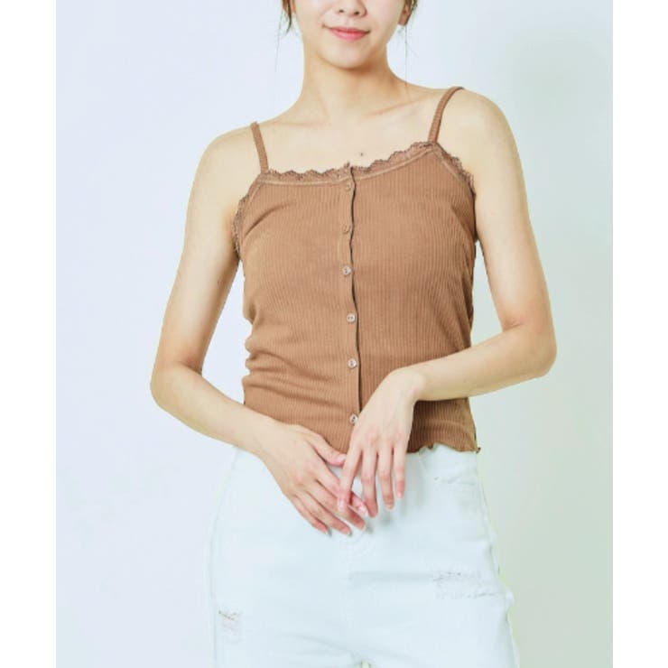 レディース キャミソール リブカットソー | GORGE  | 詳細画像3 