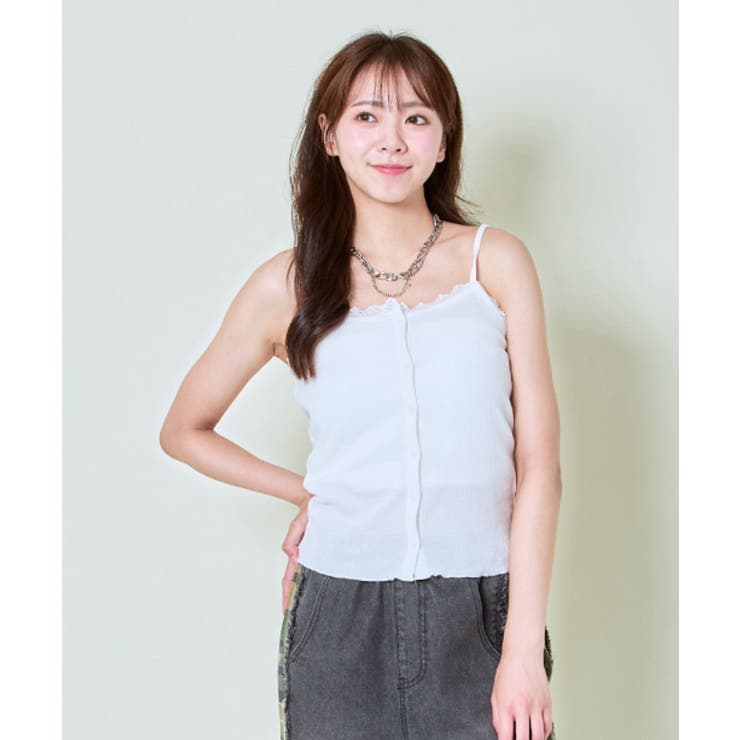 レディース キャミソール リブカットソー | GORGE  | 詳細画像4 