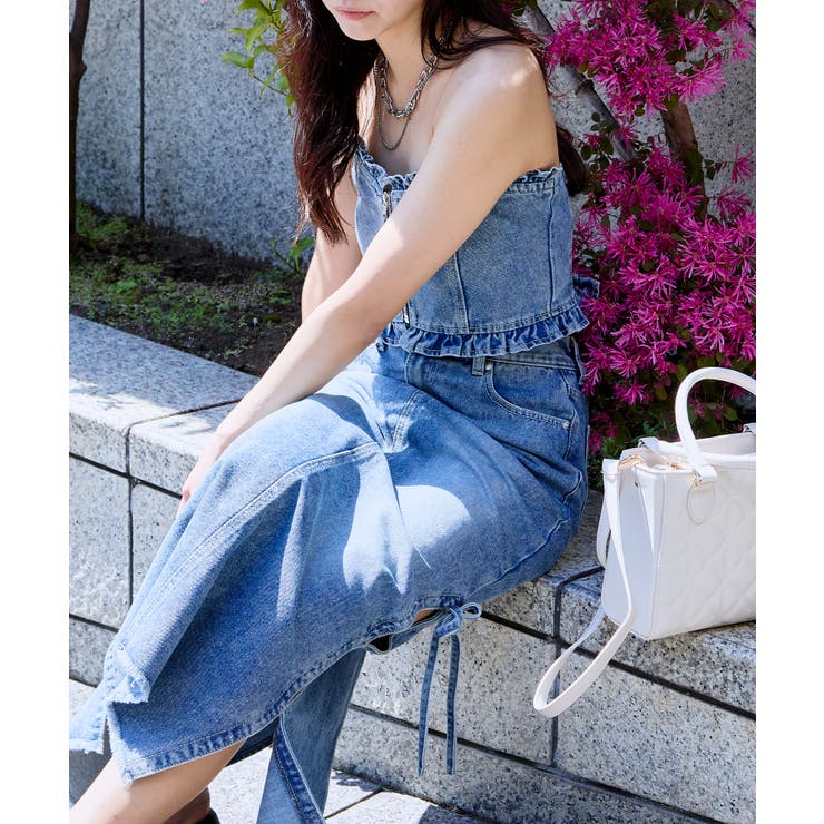 GABRIELA COLL GARMENTSデニムビスチェ GABRIELA COLL GARMENTSデニムビスチェ - メルカリ