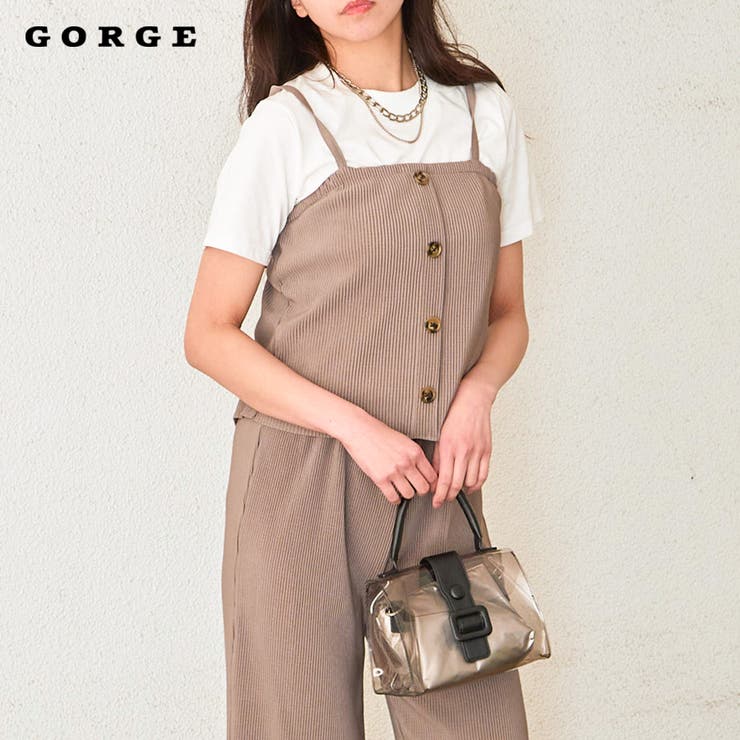 プリーツビスチェセットアップ[品番：GORW0010001]｜GORGE （ゴージ