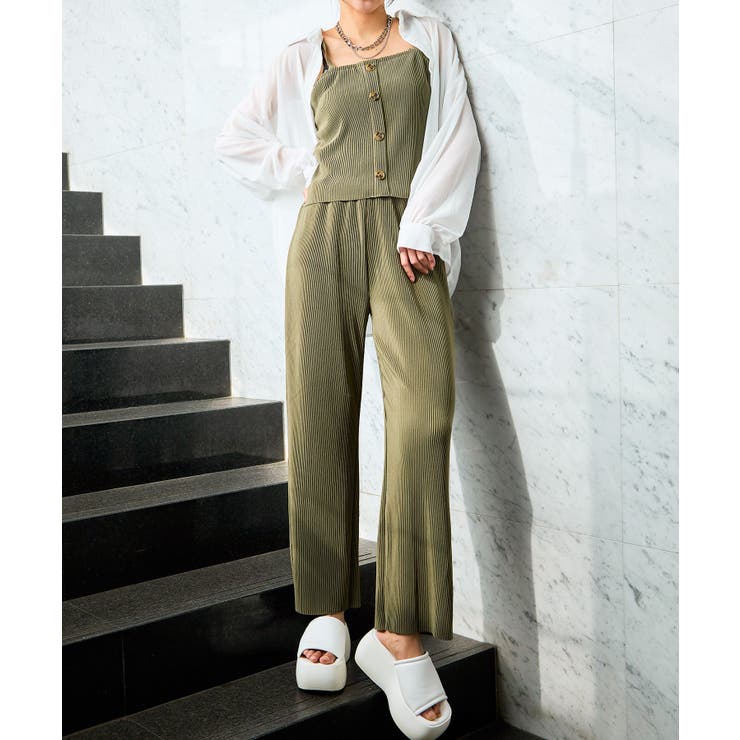 プリーツビスチェセットアップ[品番：GORW0010001]｜GORGE （ゴージ