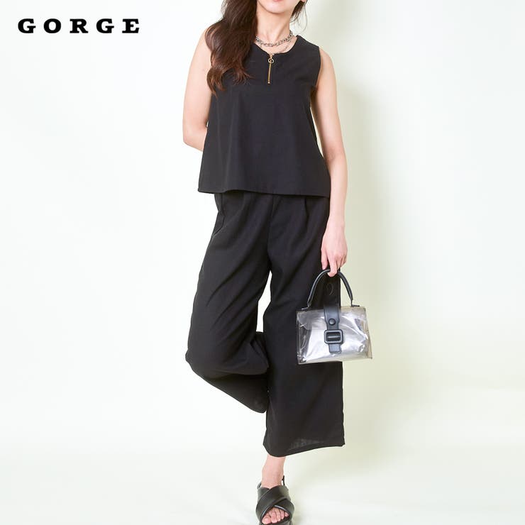 ＺＩＰレーヨン麻セットアップ | GORGE  | 詳細画像1 